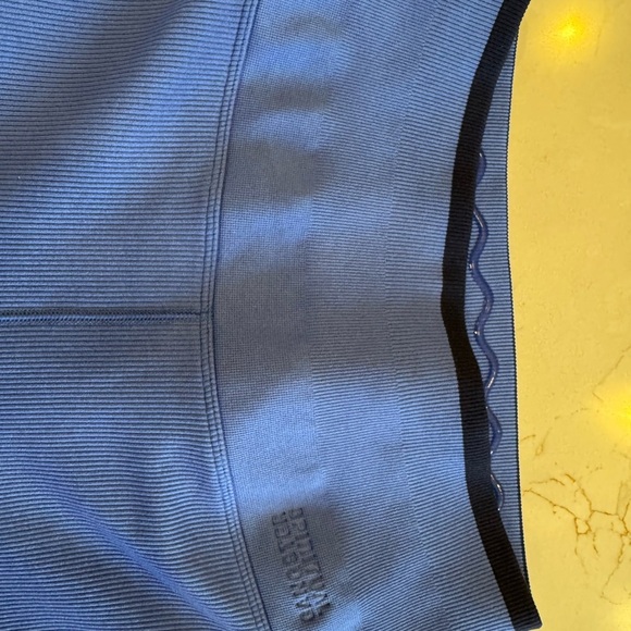 Spiritual Gangster Vibrant Blue Ribbed Legging Interior Grip / small - Picture 6 of 7